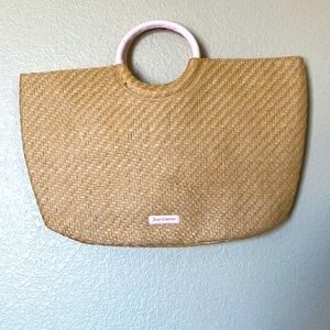Juicy Couture Bodacious Large Straw Handbag